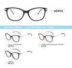 Plastic acetate eyeglasses frame WD4316