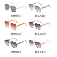Plastic + metal square sunglasses for men Elit CB-1306-EL