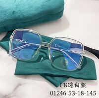 Hybrid frame, metal + TR90, with Blue Block coating SANTA 01246