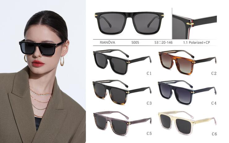 Polarized plastic sunglasses Rianova R5005