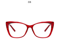 Plastic frames for glasses TR90+CA material (flex hinges) with Blue ray Cut FCS2001