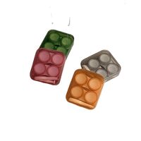 Мини-набор для мягких контактных линз + 2 контейнера для хранения JH301透明2副装