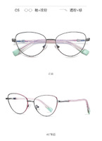 Metal blue blocker frames for glasses 3020