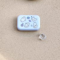 Mini soft contact lens 117-2多图兔子