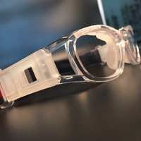 Черные очки с защитой от ветра и песка с двойными линзами 030A