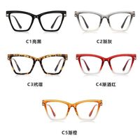 Plastic women's TR90 frame for glasses with UV and Blue Ray Cut protection More LS245
