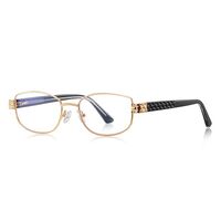 Metal + TR90 plastic Blue Blocker glasses frame for women with UV and blue light protection lenses More FCS3164