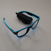 Неоновые светящиеся LED очки SC-YJ001 (заказ от 2 штук)