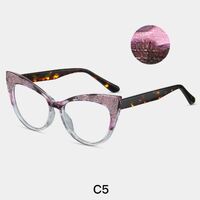 TR90 plastic frame or glasses with blue light protection, with spring hinges FA87284