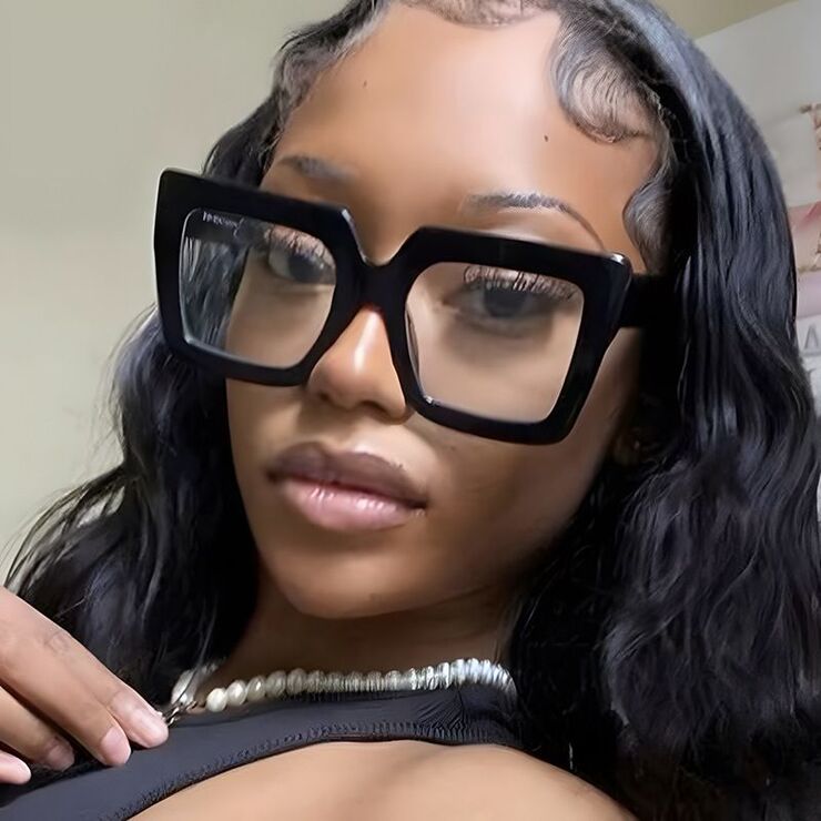 Очки пластиковые женские с защитой от синего света 1358-PN