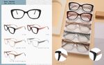 Plastic acetate frame for women, with spring hinges Big City MG6846A