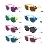 Polarized silicone sunglasses with UV400 protection for kids T22156-OU