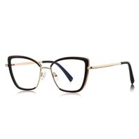 Metal + TR90 plastic Blue Blocker glasses frame for women with UV and blue light protection lenses More FCS3152