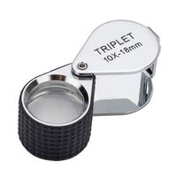 Лупа складная 7007D胶皮-XX, диаметр: 18 мм, увеличение: 10X