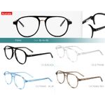 Acetate plastic frames for glasses with spring hinges Big City F3013