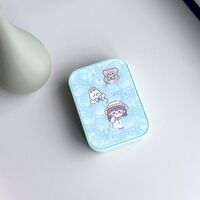 Набор для мягких контактных линз XY5052莲花熊兔女孩