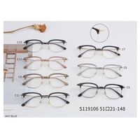 Оправа полуободковая комбинированная (металл + TR90) с линзами Blue Ray Cut MAMO S119106
