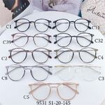 Hybrid frame, metal + TR90, with Blue Block coating SANTA 9531