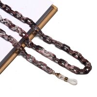 Акриловая двухцветная цепочка для очков GB073