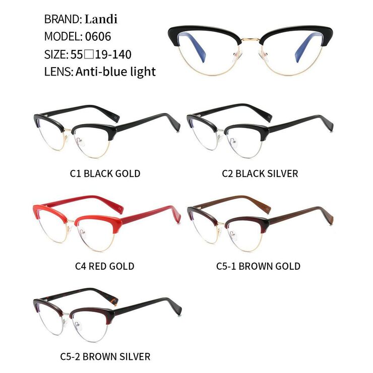 Очки защитные из ацетата с антибликовым покрытием LD0606