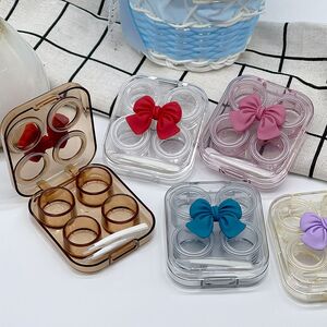 Mini soft contact lens kit with 2 containers M5001双副蝴蝶结
