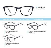 Plastic frames for glasses acetate material WD3087
