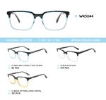 Acetate plastic frames for kids, with spring higes WK3044
