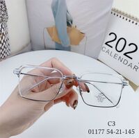 Оправа гибридная, металл + TR90, линзы с Blue Block покрытием SANTA 01177