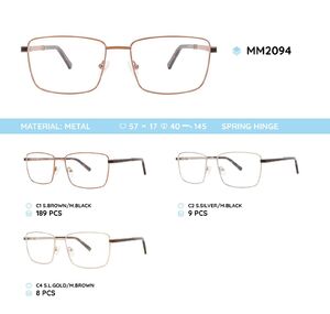 Metal men's frame for glasses MM2094