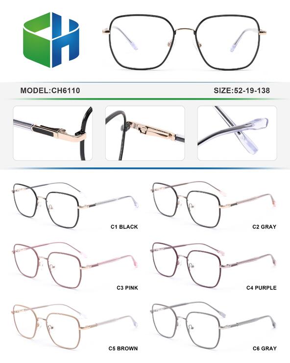 Оправа металлическая с флексом CH6110-DA