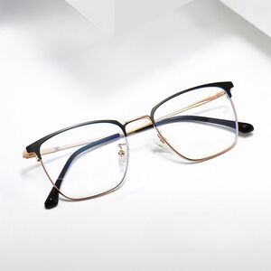 Metal glasses with blue light and UV protection 9667-2-GT