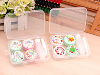 Mini set with contact lens cases XF-7, 2pcs