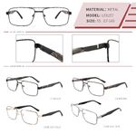 Оправа металлическая LE6257-DA