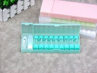 Soft contact lens kit with 9 containers DF-9RGP套装