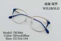 Metal + TR90 ultrathin women's frames with spring hinges Wilibolo TR3066