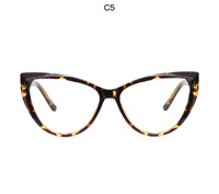 Plastic frames for glasses TR90+CA material (flex hinges) FOCUS FCS2003