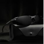 Поляризационные солнцезащитные металлические очки с защитой UV400 PC8177-GT