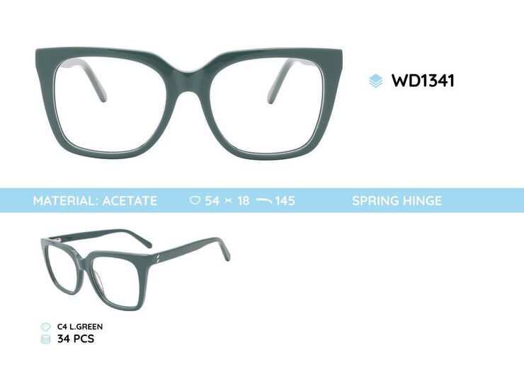 Plastic frames for glasses acetate material WD1341