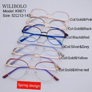 Metal ultrathin women's frames Wilibolo K9871