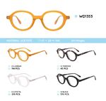 Plastic frames for glasses acetate material WD1353
