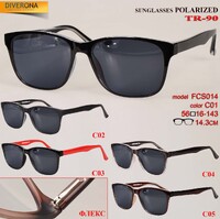 Солнцезащитные очки в оправе из TR-90, линзы polarized FCS014 POLAR