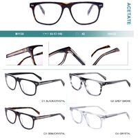 Plastic frames for glasses, acetate material Big City M1130