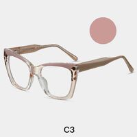 TR90 plastic frame or glasses with blue light protection, with spring hinges FA87294