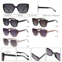 Polarized TR90+CP plastic sunglasses with spring hinges Rianova R7048