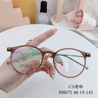 Hybrid frame, metal + TR90, with Blue Block coating SANTA M8075