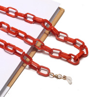 Акриловая цепочка для очков и масок в индивидуальной упаковке, разные цвета GB092