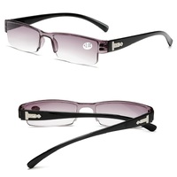 Gradient lenses plastic frame prescription glasses 816PC