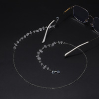 Fashion glasses chain natural stone transparent color GL1209
