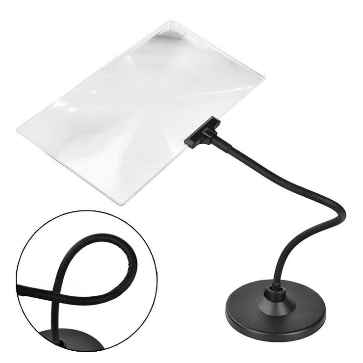 Tabletop magnifying glass 8912T-XX, magnification: 4X