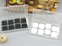 Soft contact lens kit with 4 containers XF144按压四副装